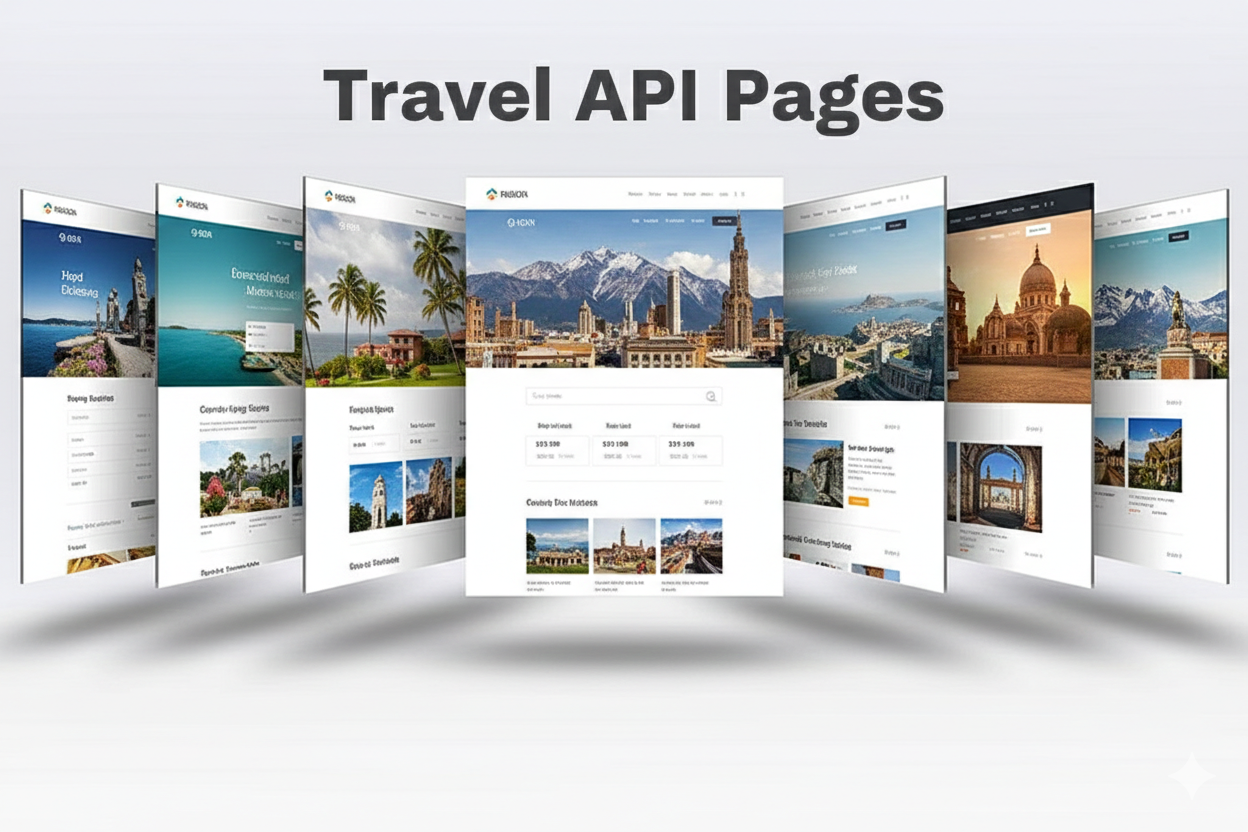 Travel API Pages